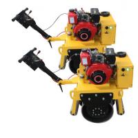 China Professional Walk Behind Single Drum Road Roller With 3600rpm Rotating Speed factory