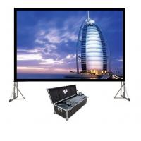 China 120inch 16:9 Home School Office 170 Degree View Angle 1.1 Gain Fast Fold Projection Screen factory