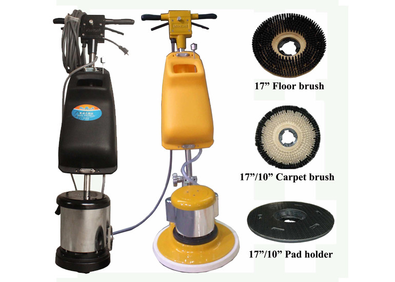 China 220V / 50 HZ Floor Cleaning Machine For Cleaning Marble Stone Stairs factory