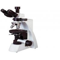China Transmitted Polarization Microscope Metallurgical Orthogonal / Conoscope Observing factory