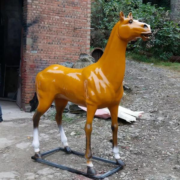 Quality Fiberglass Cow Statue Life Size Fiberglass Animal Sculptures for sale