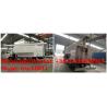 China cheapest price 5-6tons hydraulic discharging chicken feed pellet delivery vehicle for sale, animal feed truck factory