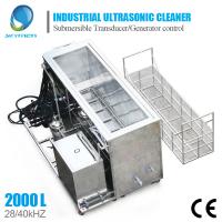 China Large Industrial Ultrasonic Cleaning Machine For Engine Block Car Parts Cleaning factory