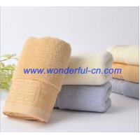 China The best nice dobby terry cloth organic cotton towels sale factory