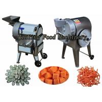 China 304SUS Multi Function Potato Slicing Machine Root Vegetable Cutter Taro Dice Equipment factory