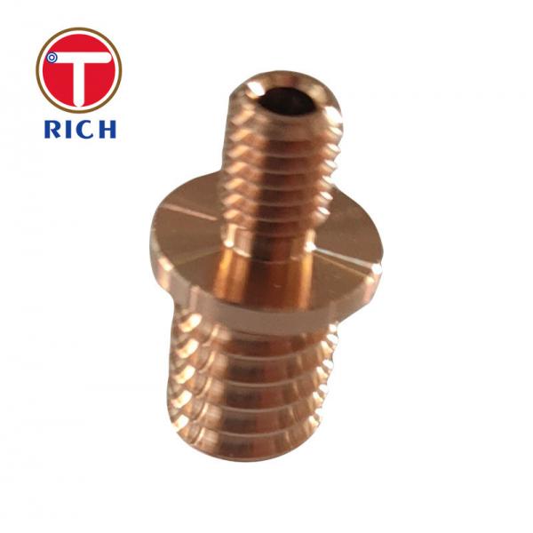 Quality Cnc Turning Machine  Cnc Metal Brass For Sensor Connector for sale