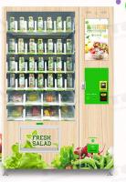 China Unmanned Service Automatic Fresh Salad Vending Machine With Lift System factory