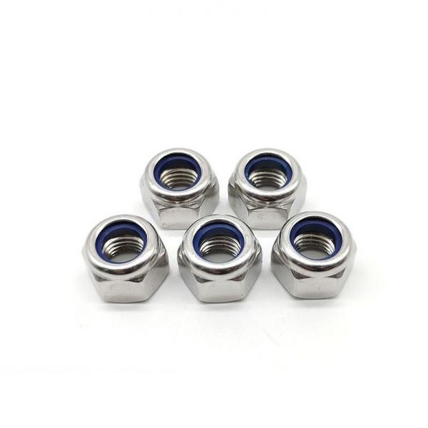 Quality A4 80 Wind Energy Fasteners Metric Hex Lock Nuts Nylon Insert ISO 7040 for sale