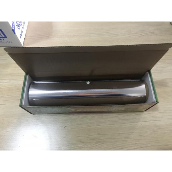 Quality Kitchen Household Aluminium Foil Silver Color 10 - 60cm Width For Food Barbecue for sale