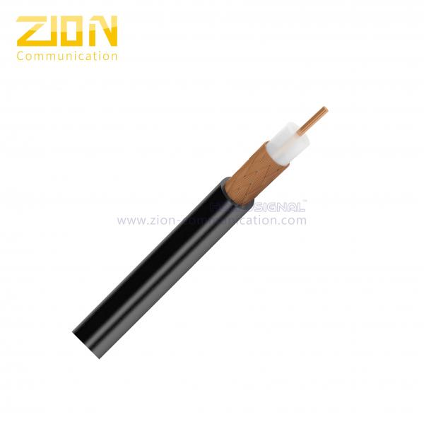 Quality 20 AWG Bare Copper RG59 Coaxial Cable 95% CCA Braiding CM Rated PVC Jacket for sale