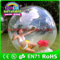 China Large Inflatable Water Walking Ball,Floating Water Ball aqua inflatable water walking ball for sale