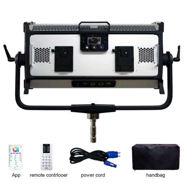 Quality 300W Yidoblo LED Filming Light Panel , Blue Tooth DMX Led Light Panel for sale