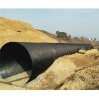 China Steel irrigation culvert pipe factory