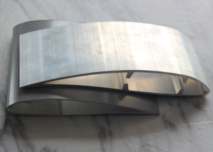Quality Aluminum Extrusion Profile Cooling Anodize Industrial Fan Blade for sale