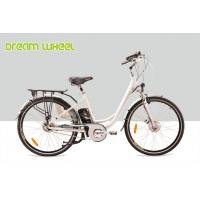China 25km/H Electric City Bicycle 700C Front Wheel Gear Motor Roller Brake factory