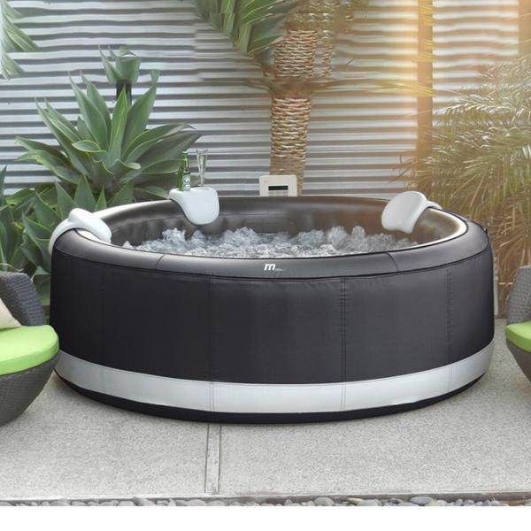 Quality 1.80m 4 People Air Jets Inflatable Spa Tub Portable Hot Tub For Outdoor for sale