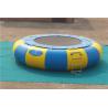 China 0.9mm PVC Tarpaulin Outdoor Inflatable Water Parks , Floating Obstacle Course factory