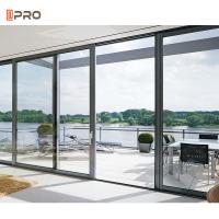 China Aluminum Sliding Glass Patio Doors Exterior Huge Modern ISO9001 for sale