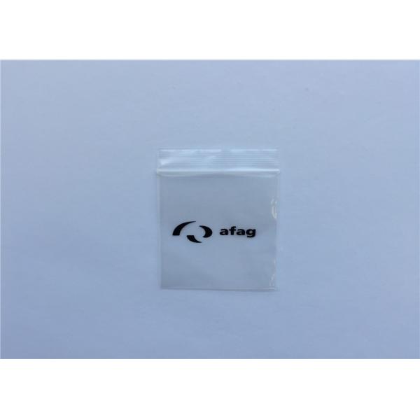 Quality Recycle Clera Degradable Ziplock Bags / Small Ziplock Packaging For Jewelry for sale