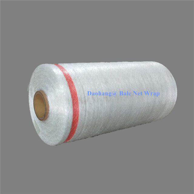 China 8g/M2 52cm Width Baler Net Wrap Virgin HDPE Plastic Polyethylene 2000m Length for sale