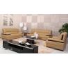 China Genuine Leather Sectional Sleeper Sofa For Small House / Living Room Home Furniture factory