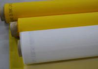China 53 Inch 100% Monofilament Polyester Mesh , Screen Printing Polyester Fabric 40um factory