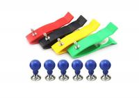 Buy cheap Copper Nickel Plating Clamp 6pcs , Suction Ecg Ekg Cable Accessories For Adult from wholesalers