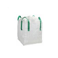 Quality PP Empty 1 Tonne Bulk Bags White Jumbo Flexible Intermediate Bulk for sale