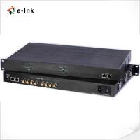 China Cat5UTP Fiber Optic Accessories 1000Base TX Ethernet Over Coax Extender factory