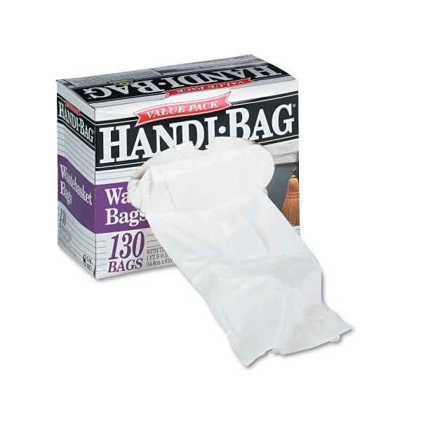 Quality Handi Plastic Star Seal Bags White Colour HDPE Material 5.5 - 25MIC Thickness for sale