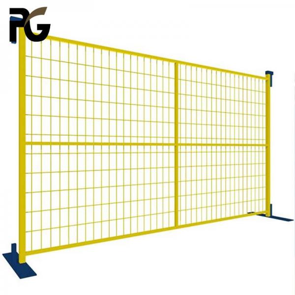 Quality 6ftx10ft 3mm Powder Coated Temporary Fence Canada Standard for sale