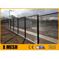 Quality Prison 8Ga Black Powder Coated Fencing EN 10223 High Security for sale