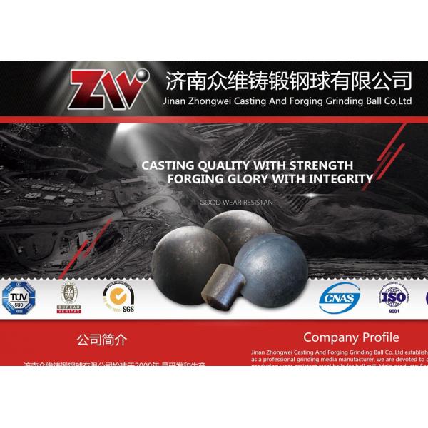 Quality Carbon steel forged grinding ball for cement and mining ball mill 58-64 HRC for sale