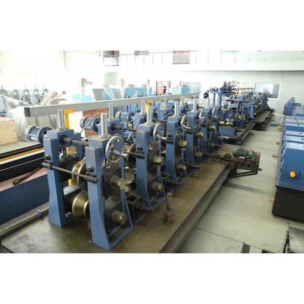Quality ASTM Standard Steel Pipe Making Machine High Speed High Frequency Welder for sale