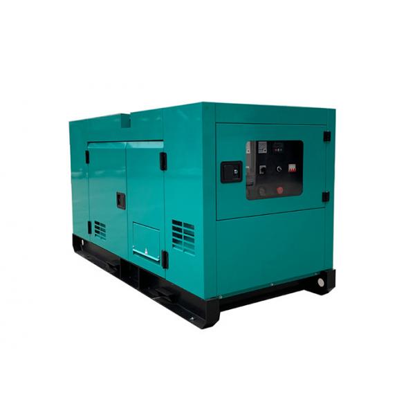 Quality Soundproof 12kw / 15kva Fawde Diesel Power Generator Set AC 3 Phase Water Cooling for sale