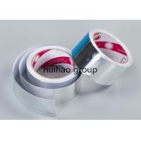 China Self Adhesive Aluminum Foil Tape , Aluminum Foil Duct Tape For Insulation Material factory