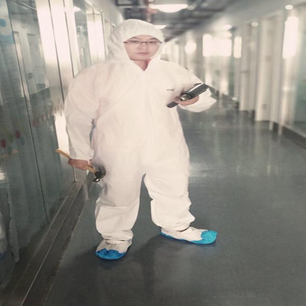 Quality Safety Work Disposable Protective Clothing PPE Protective Coverall for sale
