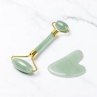 China Face Neck Eye Treatment Skin Care Jade Roller With Gua Sha for sale