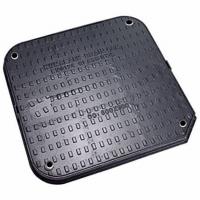 China Waterproof Square Double Sealed Manhole Cover And Frame Cast Ductile Iron factory