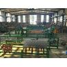 China 2m-4m width full automatic double wire feeding  chain link fence making machine factory