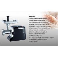 China Powerful Electric Meat grinder with stainless steel gear and gear box meat grinder hopper factory