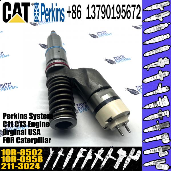 Quality Hot sale fuel common rail injector 211-3024 10R-0958 10R-8502 for Caterpillar for sale