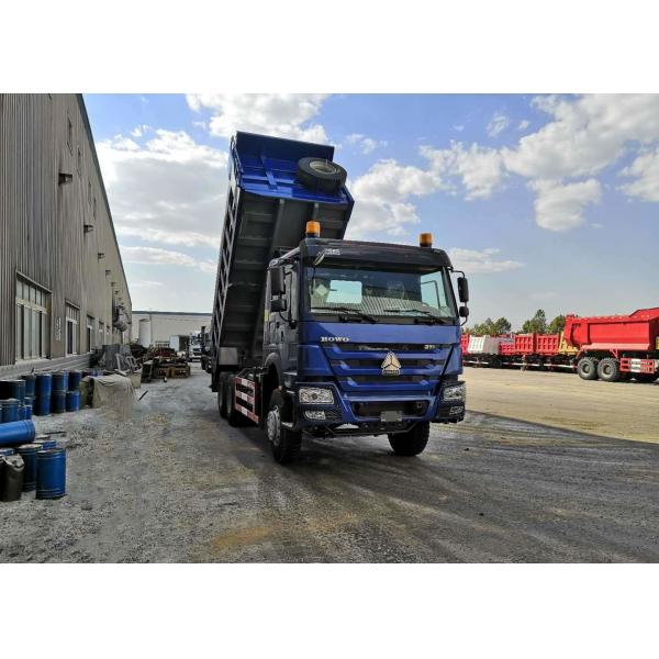 Quality Blue 371 Horse Power Tipper Heavy Duty Dump Truck for sale