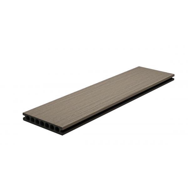 Quality 2200mm Co Extrusion Waterproof Solid WPC Wood Plastic Composite Decking for sale