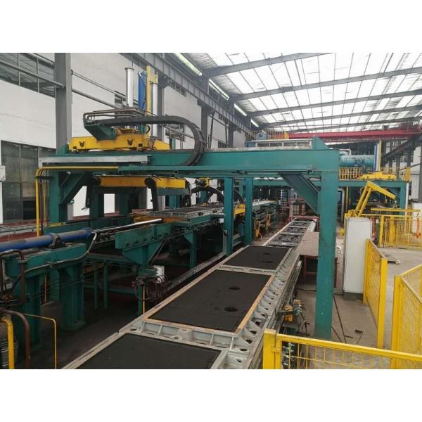 Quality 380V Sand Casting Equipment Automatic Moulding Line PLC Control Field Installation for sale