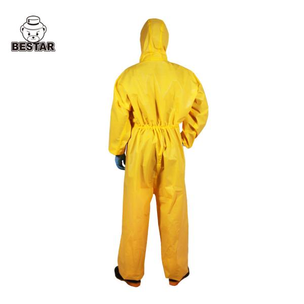 Quality Type 3B/4B/5B/6B Disposable Protective Coverall for Chemical and Nuclear for sale