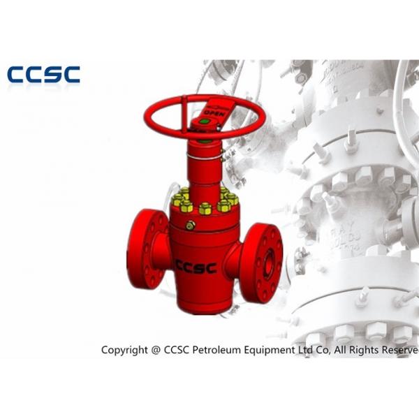 Quality API 6A High Pressure Gate Valve Size Ranging From 1 13/16"-9" Material Class AA for sale
