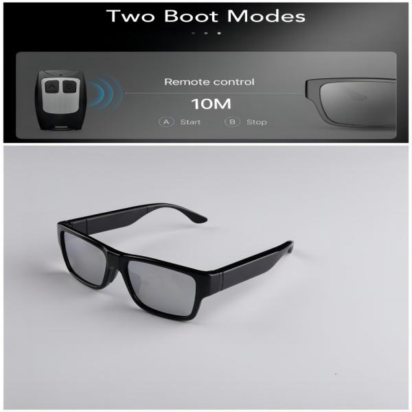 Quality Spy Camera Video Sunglasses 2.4G Remote Controller Video Recording for sale