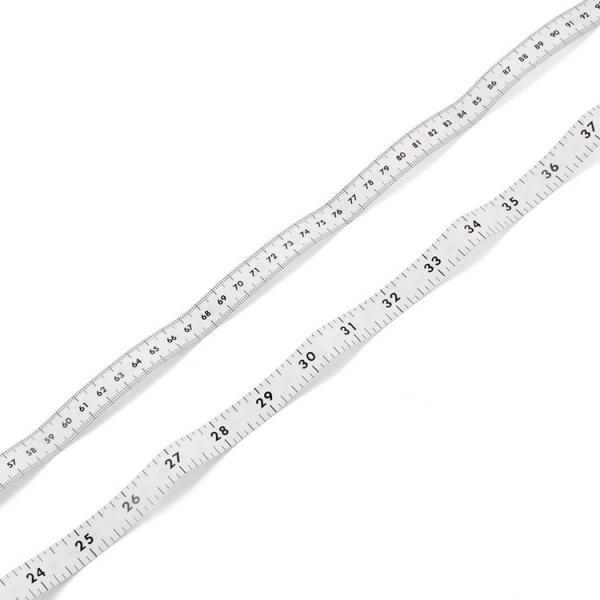 Quality 60 Inches PVC Fiberglass Tape Measure Sewing With Metal Clip for sale