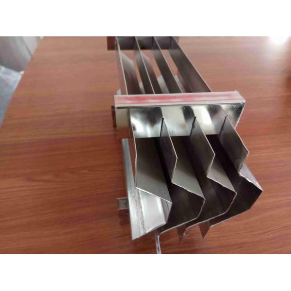 Quality SS304 Corrugated Plate Vane Pack Mist Eliminator 170mm Net Height for sale